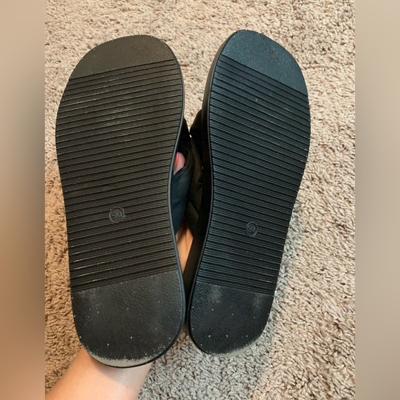 Anthropologie Beach by Matisse Piper Slide Sandals Black Size 9 - Picture 9 of 12